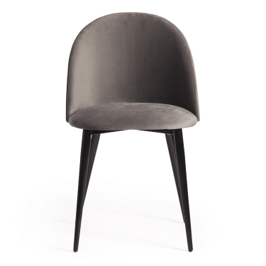 Стул Tetchair MONRO mod. 710 ткань/металл, серый barkhat 26/черный