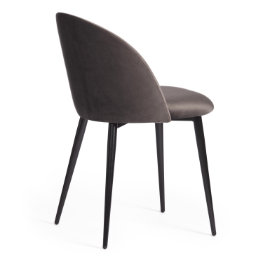 Стул Tetchair MONRO mod. 710 ткань/металл, темно-серый barkhat 14/черный