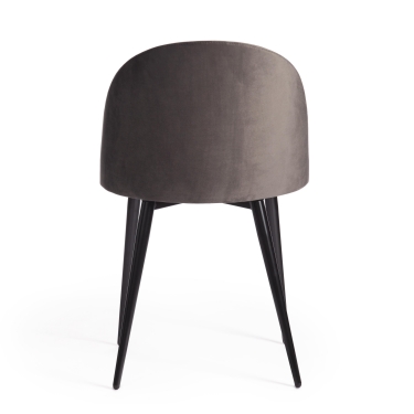 Стул Tetchair MONRO mod. 710 ткань/металл, темно-серый barkhat 14/черный