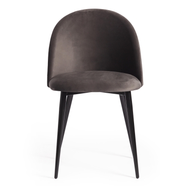 Стул Tetchair MONRO mod. 710 ткань/металл, темно-серый barkhat 14/черный