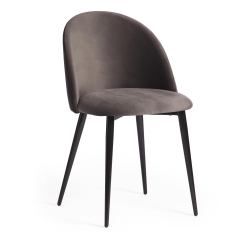 Стул Tetchair MONRO mod. 710 ткань/металл, темно-серый barkhat 14/черный