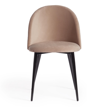 Стул Tetchair MONRO mod. 710 ткань/металл, бежевый barkhat 5/черный