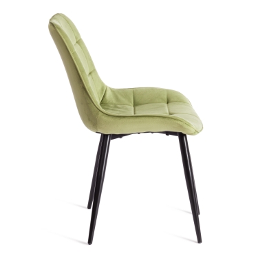 Стул Tetchair ABRUZZO mod. 8060 металл/вельвет, зеленый HLR 54/черный