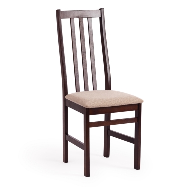 Стул Tetchair SWEDEN, Многослойный березовый шпон cappuchino/велюр бежевый