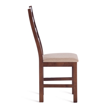 Стул ROSARIO Многослойная фанера, 39 х 39 х 99 см, Cappuchino, ткань бежевая Ford William 7