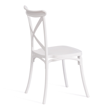 Стул Tetchair CROSS mod. PL24 пластик, White белый 11954