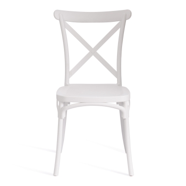 Стул Tetchair CROSS mod. PL24 пластик, White белый 11954