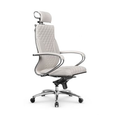 Кресло руководителя Metta L 2c 44C/K116 Infinity Easy Clean MPES Комплект 1 Белое
