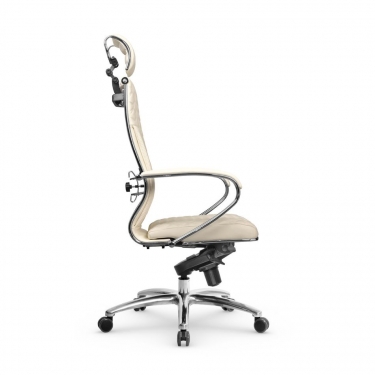 Кресло руководителя Metta L 2c 44C/K116 Infinity Easy Clean MPES Комплект 1 Молочное