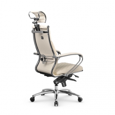 Кресло руководителя Metta L 2c 44C/K116 Infinity Easy Clean MPES Комплект 1 Молочное