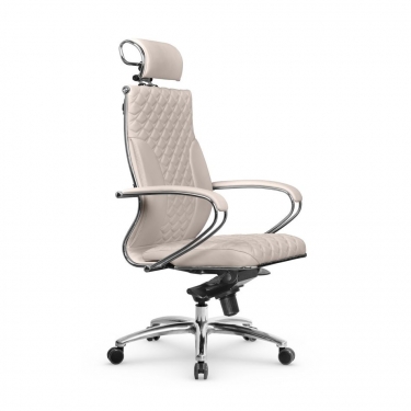 Кресло руководителя Metta L 2c 44C/K116 Infinity Easy Clean MPES Комплект 1 Светло-бежевое