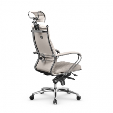 Кресло руководителя Metta L 2c 44C/K116 Infinity Easy Clean MPES Комплект 1 Светло-бежевое