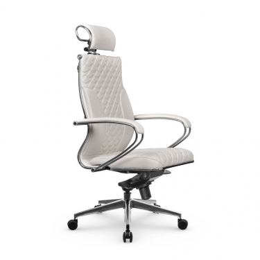 Кресло руководителя Metta L 2c 44C/K116 Infinity Easy Clean MPES Комплект 2 Белое
