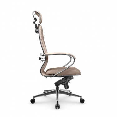 Кресло руководителя Metta L 2c 44C/K116 Infinity Easy Clean MPES Комплект 2 Темно-бежевое