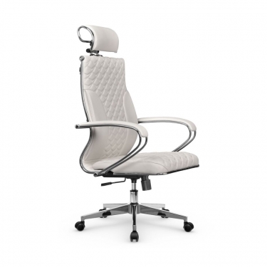 Кресло руководителя Metta L 2c 44C/K116 Infinity Easy Clean MPES Комплект 3 Белое