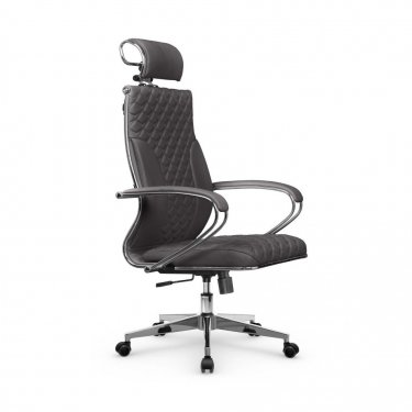 Кресло руководителя Metta L 2c 44C/K116 Infinity Easy Clean MPES Комплект 3 Серое
