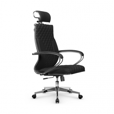 Кресло руководителя Metta L 2c 44C/K116 Infinity Easy Clean MPES Комплект 3 Черное