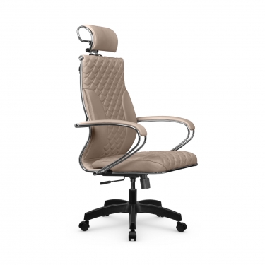 Кресло руководителя Metta L 2c 44C/K116 Infinity Easy Clean MPES Комплект 4 Темно-бежевое