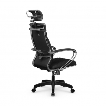 Кресло руководителя Metta L 2c 44C/K116 Infinity Easy Clean MPES Комплект 4 Черное