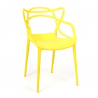 Стул Tetchair Cat Chair mod. 028, пластик желтый