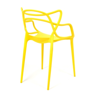 Стул Tetchair Cat Chair mod. 028, пластик желтый