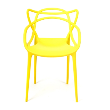 Стул Tetchair Cat Chair mod. 028, пластик желтый