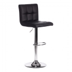 Стул барный Tetchair BARBER mod. KY711D металл/экокожа, черный/хром