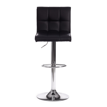 Стул барный Tetchair BARBER mod. KY711D металл/экокожа, черный/хром