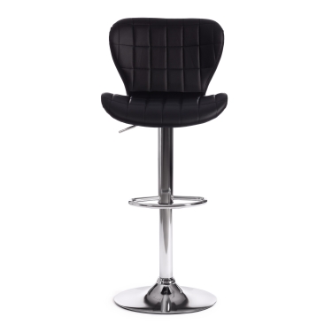 Стул барный Tetchair AVIONIC mod. KY712A металл/экокожа, черный/хром