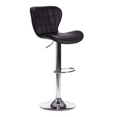 Стул барный Tetchair AVIONIC mod. KY712A металл/экокожа, черный/хром