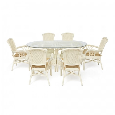 Стул Secret de Maison Monique mod. PL08-6242 металл, 48 х 40 х 93 см, Античный белый Antique White