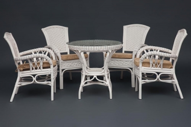 Стул Secret de Maison Monique mod. PL08-6242 металл, 48 х 40 х 93 см, Античный белый Antique White