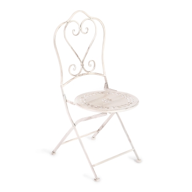 Стул Secret de Maison Monique mod. PL08-6242 металл, 48 х 40 х 93 см, Античный белый Antique White