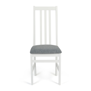 Стул SWEDEN Многослойная фанера, 414099 см, white, ткань серая 16/1