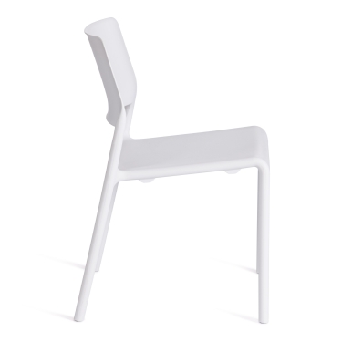 Стул FURDI mod. 53 пластик, 48 х 55.5 х 77.5 см, White Белый