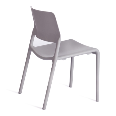 Стул FURDI mod. 53 пластик, 48 х 55.5 х 77.5 см, Grey Cерый