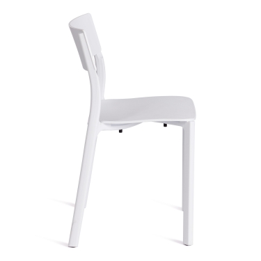Стул LENTO mod. 43 пластик, 43 х 49 х 77 см, White Белый
