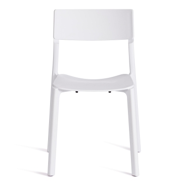 Стул LENTO mod. 43 пластик, 43 х 49 х 77 см, White Белый