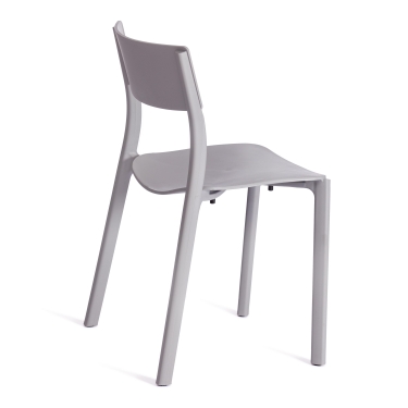 Стул LENTO mod. 43 пластик, 43 х 49 х 77 см, Grey Cерый