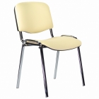 Стул STAFF Iso Lite CF-008, хром, кожзам бежевый Z-21*