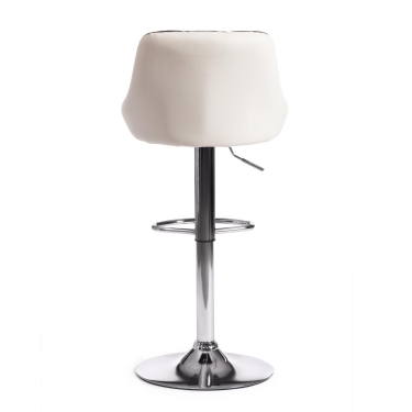 Стул барный Tetchair MESSY mod. KY704C металл/экокожа, черный/белый/хром