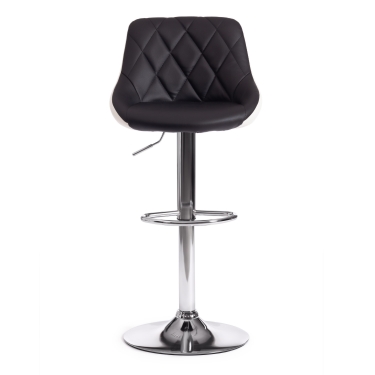 Стул барный Tetchair MESSY mod. KY704C металл/экокожа, черный/белый/хром