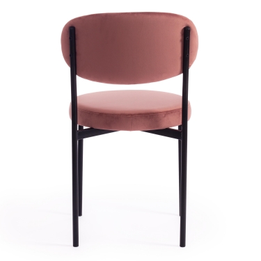 Стул KRANZ mod. 9322М экокожа / пластик , 53 х 55 х 45 х 76,5, Grey Cерый 7 / Brown Коричневый 9 / черный