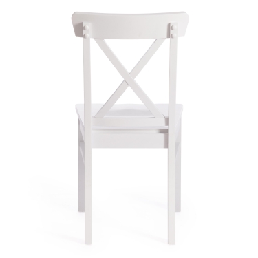 Стул Retro дерево гевея, МДФ, 44,3 x 55 x 89 x SH45см, Белый White