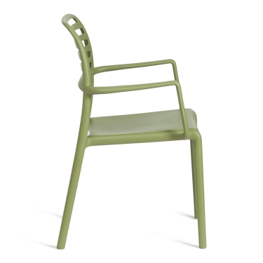 Стул VALUTTO mod. 54 пластик, 58 х 57 х 86 см , Pale green бледно-зеленый 33513