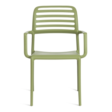 Стул VALUTTO mod. 54 пластик, 58 х 57 х 86 см , Pale green бледно-зеленый 33513