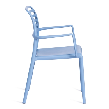 Стул VALUTTO mod. 54 пластик, 58 х 57 х 86 см , Pale blue бледно-голубой 33780