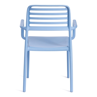 Стул VALUTTO mod. 54 пластик, 58 х 57 х 86 см , Pale blue бледно-голубой 33780