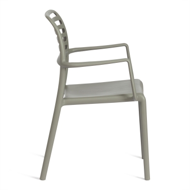 Стул VALUTTO mod. 54 пластик, 58 х 57 х 86 см , Grey Cерый 34630