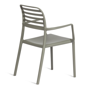 Стул VALUTTO mod. 54 пластик, 58 х 57 х 86 см , Grey Cерый 34630